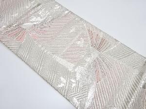 アンティーク 蝶模様織り出し袋帯(着用可)